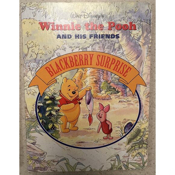 Walt Disney's Winnie the Pooh and His Friends 4 Board Book Set Tigger Piglet Roo - Picture 5 of 9